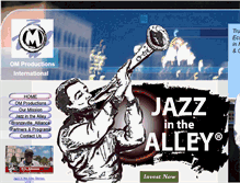 Tablet Screenshot of jazzinthealley.org